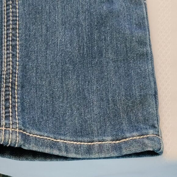 Ariya Jeans 7/8 With Designer Embroidery Pockets - Picture 14 of 16